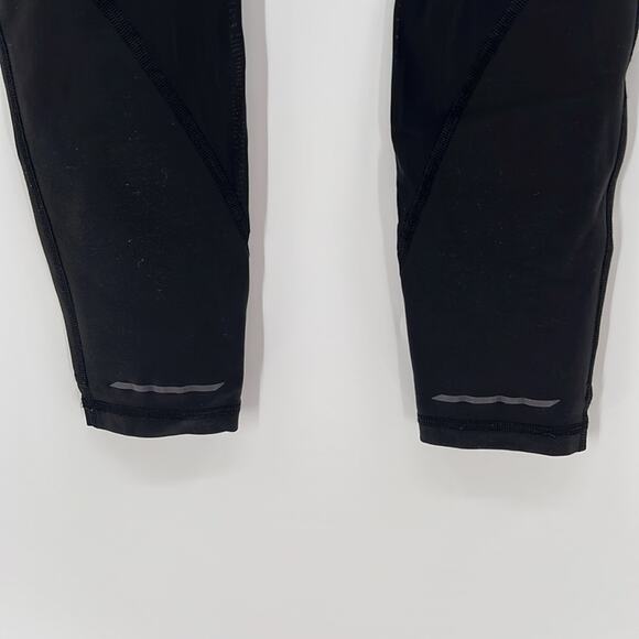 Athleta High Rise Leggings with Mesh Panels - Black - Small - Picture 8 of 10